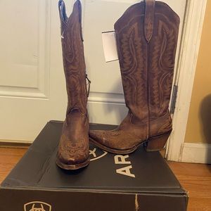 Ariat Women's Casanova Distressed Brown Tall Boots